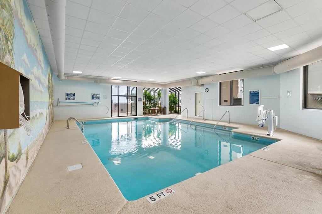 Cabana Palms - Oceanfront Renovated King Bed Sauna 默特尔比奇 外观 照片