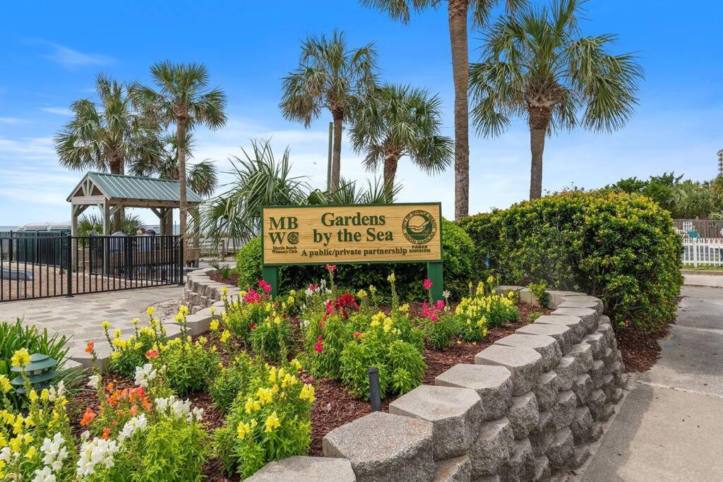Cabana Palms - Oceanfront Renovated King Bed Sauna 默特尔比奇 外观 照片