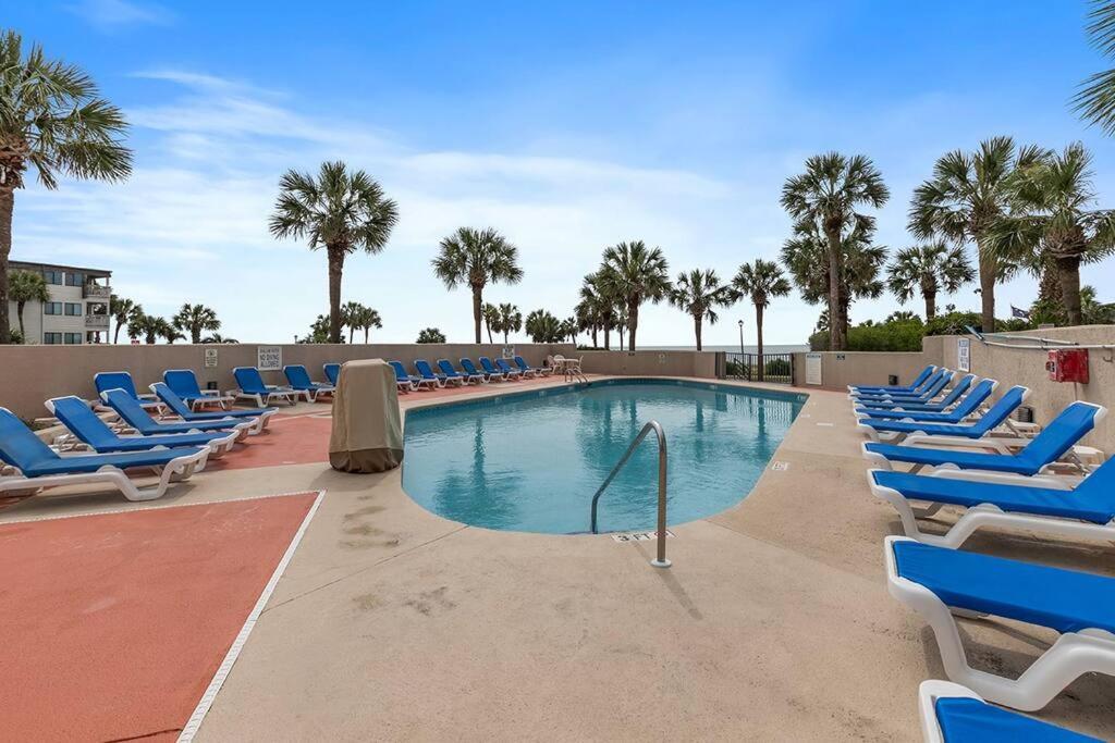 Cabana Palms - Oceanfront Renovated King Bed Sauna 默特尔比奇 外观 照片