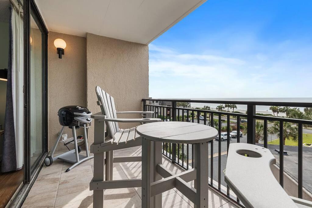 Cabana Palms - Oceanfront Renovated King Bed Sauna 默特尔比奇 外观 照片