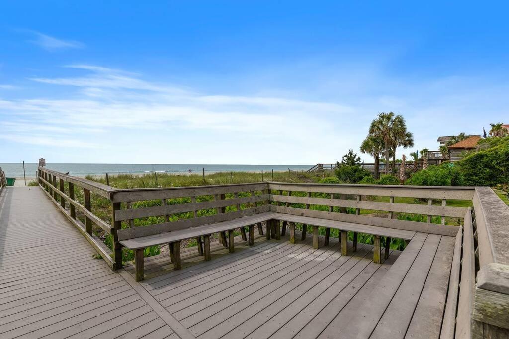 Cabana Palms - Oceanfront Renovated King Bed Sauna 默特尔比奇 外观 照片