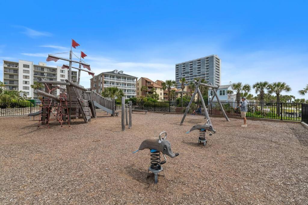 Cabana Palms - Oceanfront Renovated King Bed Sauna 默特尔比奇 外观 照片